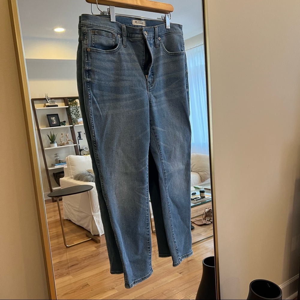 Madewell 10” High Rise Skinny Crop